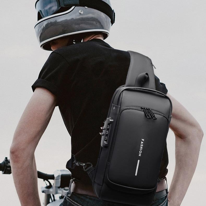 Υπερ-ασφαλής αντιδιαρρηκτική τσάντα για τις μετακινήσεις σας