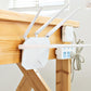 Double-sided adhesive hooks for damage-free hanging 