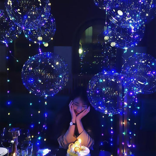 Baloane LED reutilizabile pentru a ilumina petrecerile dvs. (X10)